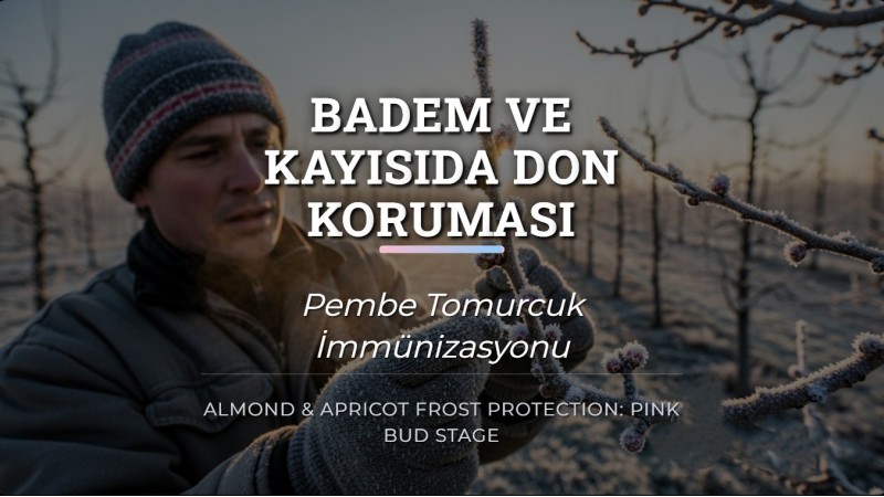 Badem ve Kayısıda Don Koruması: Pembe Tomurcuk İmmünizasyonu