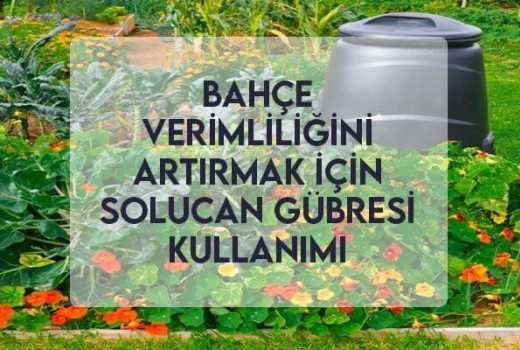 Bahçe Verimliliğini Artırmak İçin Solucan Gübresi Kullanımı