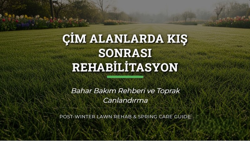 Çim Alanlarda Kış Sonrası Rehabilitasyon ve Bahar Bakım Rehberi