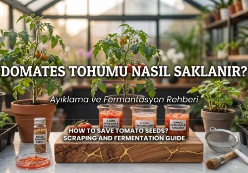 Domates Tohumu Nasıl Saklanır? Ayıklama ve Fermantasyon