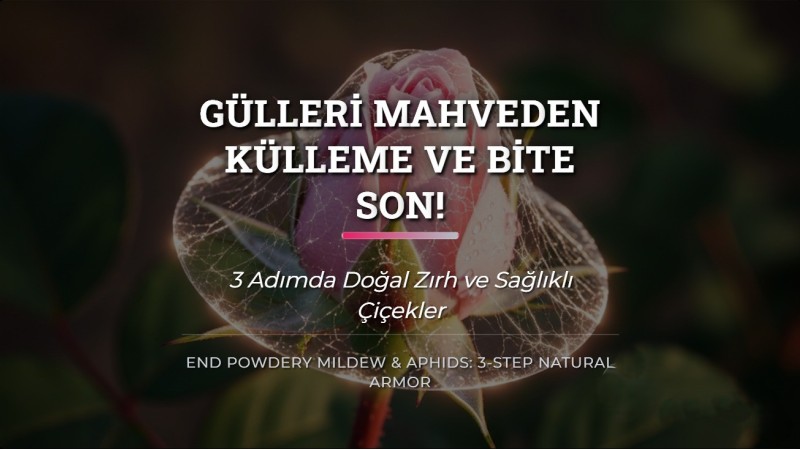 Gülleri Mahveden Külleme ve Bite Son! 3 Adımda Doğal Zırh