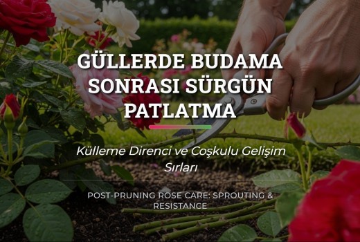 Güllerde Budama Sonrası Sürgün Patlatma ve Külleme Direnci