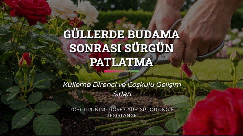 Güllerde Budama Sonrası Sürgün Patlatma ve Külleme Direnci