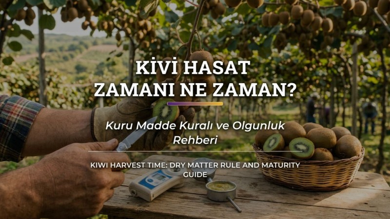 Kivi Hasat Zamanı Ne Zaman? Kuru Madde Kuralı