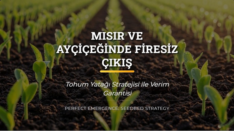 Mısır ve Ayçiçeğinde Firesiz Çıkış: Tohum Yatağı Stratejisi