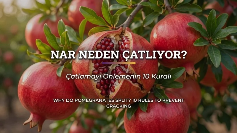 Nar Neden Çatlıyor? Çatlamayı Önlemenin 10 Kuralı