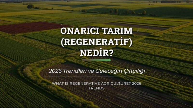 Onarıcı Tarım (Regeneratif Tarım) Nedir? 2026 Trendleri