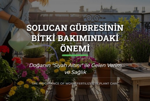 Solucan Gübresinin Bitki Bakımındaki Önemi