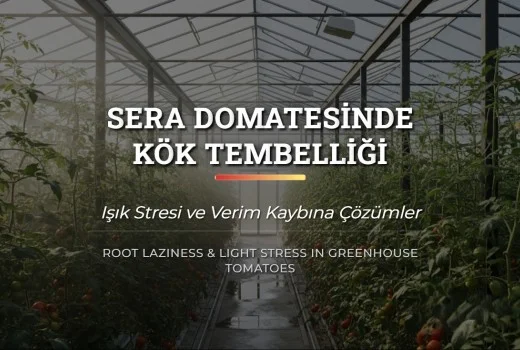 Sera Domatesinde Kök Tembelliği ve Işık Stresi Çözümü