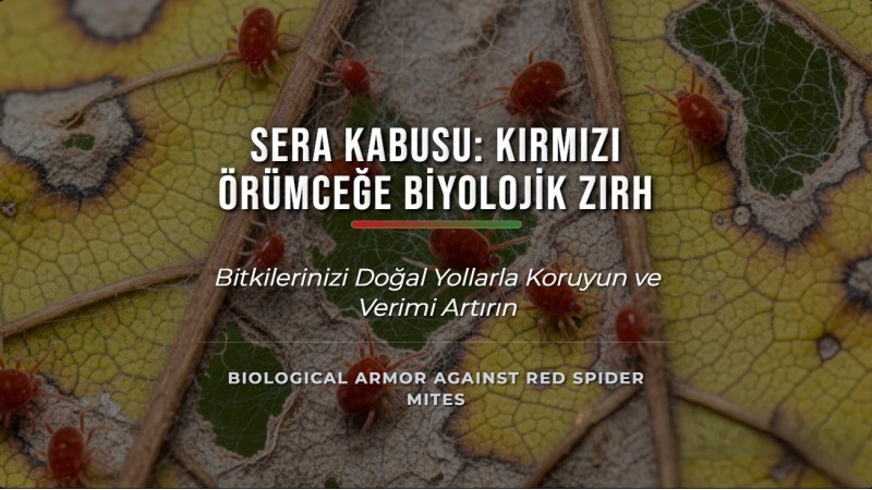 Sera Kabusu: Kırmızı Örümceğe Biyolojik Zırh