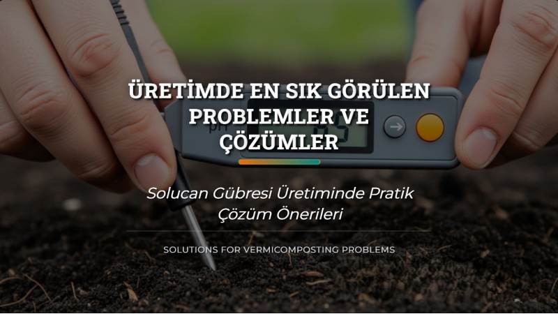 Solucan Gübresi Üretiminde En Sık Görülen Problemlere Çözüm Önerileri