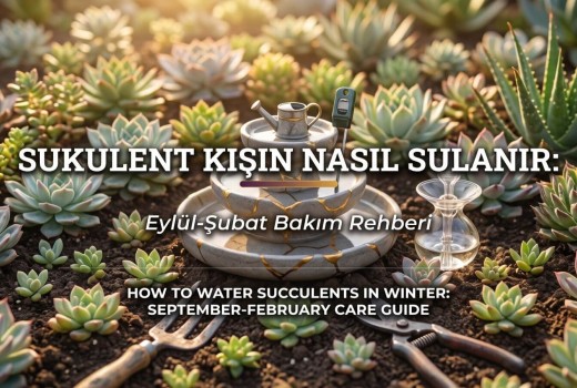 Sukulent Kışın Nasıl Sulanır? Eylül Dormansi Kuralı