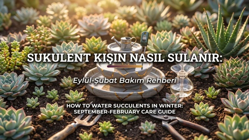 Sukulent Kışın Nasıl Sulanır? Eylül Dormansi Kuralı