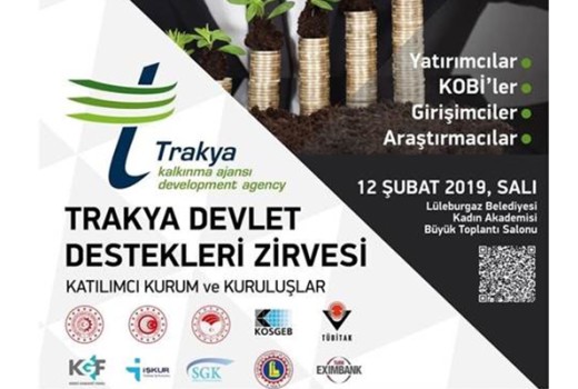 Trakya Devlet Destekleri Zirvesi
