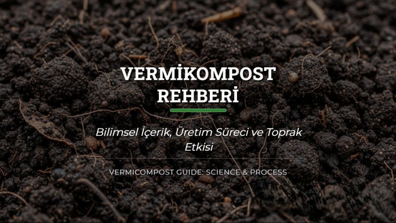 Vermikompost Rehberi: Bilimsel İçerik, Üretim Süreci ve Toprak Etkisi