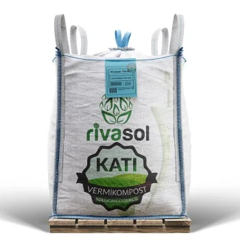 1 Ton Organik Katı Solucan Gübresi