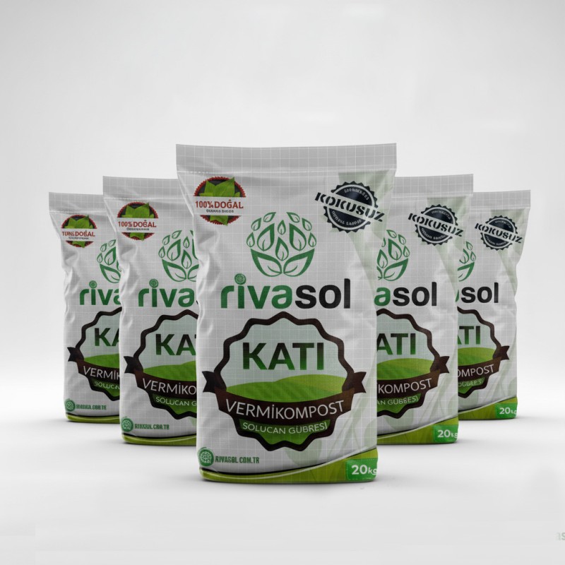 Rivasol 20 kg Katı Solucan Gübresi 5 Al 4 Öde Rivasol 20 kg katı solucan gübresi – 5 al 4 öde kampanyası