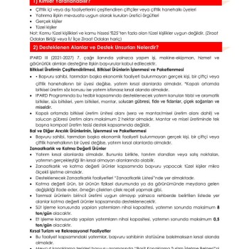 IPARD Uyumlu Solucan Gübresi Üretim Projesi (Destekli Tesis Kurulumu)