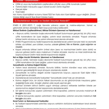 IPARD Uyumlu Solucan Gübresi Üretim Projesi (Destekli Tesis Kurulumu)