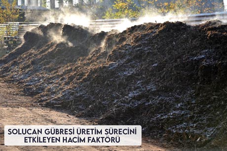 Solucan Gübresi Üretim Sürecini Etkileyen Hacim Faktörü